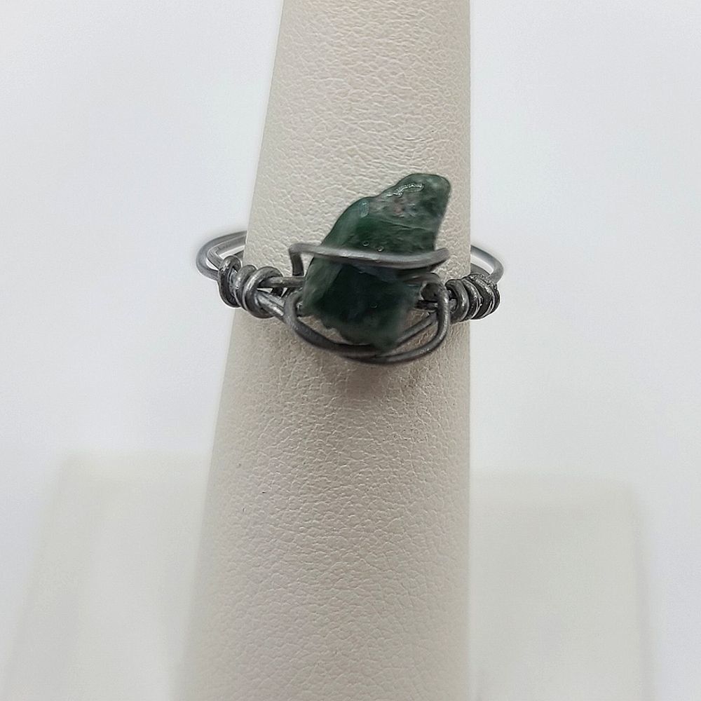 𝅺6 Boho Chic Wire Rings - Picture 6 of 11